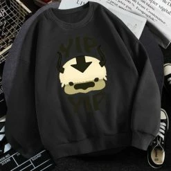 Apparel Appa Yip Yip Avatar The Last Airbender Loose Anime Sweatshirt | NEW