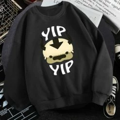 Apparel Appa Yip Yip Avatar The Last Airbender Loose Anime Sweatshirt | NEW