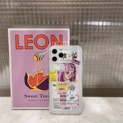 Accessories Art Retro Graffiti Girl Collage IPhone Case