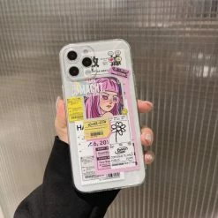 Accessories Art Retro Graffiti Girl Collage IPhone Case