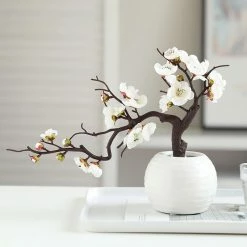 Home Decor Home & Pets Artificial Plastic Sakura Cherry Tree