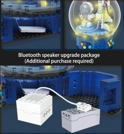 Build It Astronaut In A Globe LED Light Set