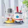 Build It Astronaut On Moon Pen Holder Nano Building Blocks 2 Build It Astronaut On Moon Pen Holder Nano Building Blocks
