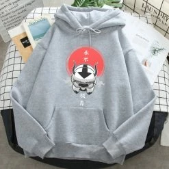 Apparel Avatar The Last Airbender Appa Full Blood Moon Anime Light Hoodie