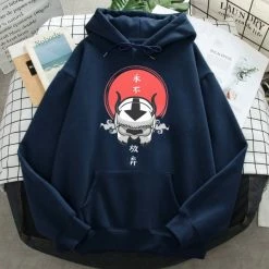 Apparel Avatar The Last Airbender Appa Full Blood Moon Anime Light Hoodie