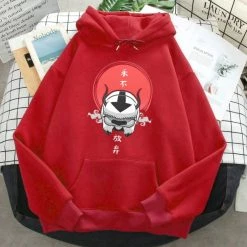 Apparel Avatar The Last Airbender Appa Full Blood Moon Anime Light Hoodie
