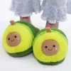Apparel Avocado Plush Slippers Food & Drinks