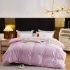 Home Decor Home & Pets Baby Pink Luxury White Goose Down Duvet Comforter