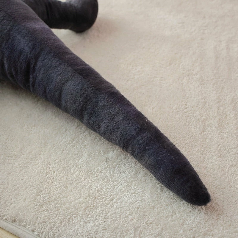 Soft Toy Baja The Black Komodo Dragon Lizard Plushie Plush & Toys 11 Soft Toy Baja The Black Komodo Dragon Lizard Plushie Plush & Toys