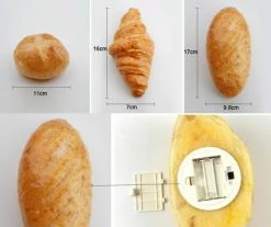 Home Decor Baked Bread LED Battery Powered Night Light