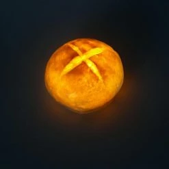 Home Decor Baked Bread LED Battery Powered Night Light