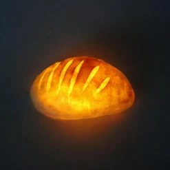 Home Decor Baked Bread LED Battery Powered Night Light