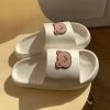 Apparel Beary Cute Open-toe Slippers