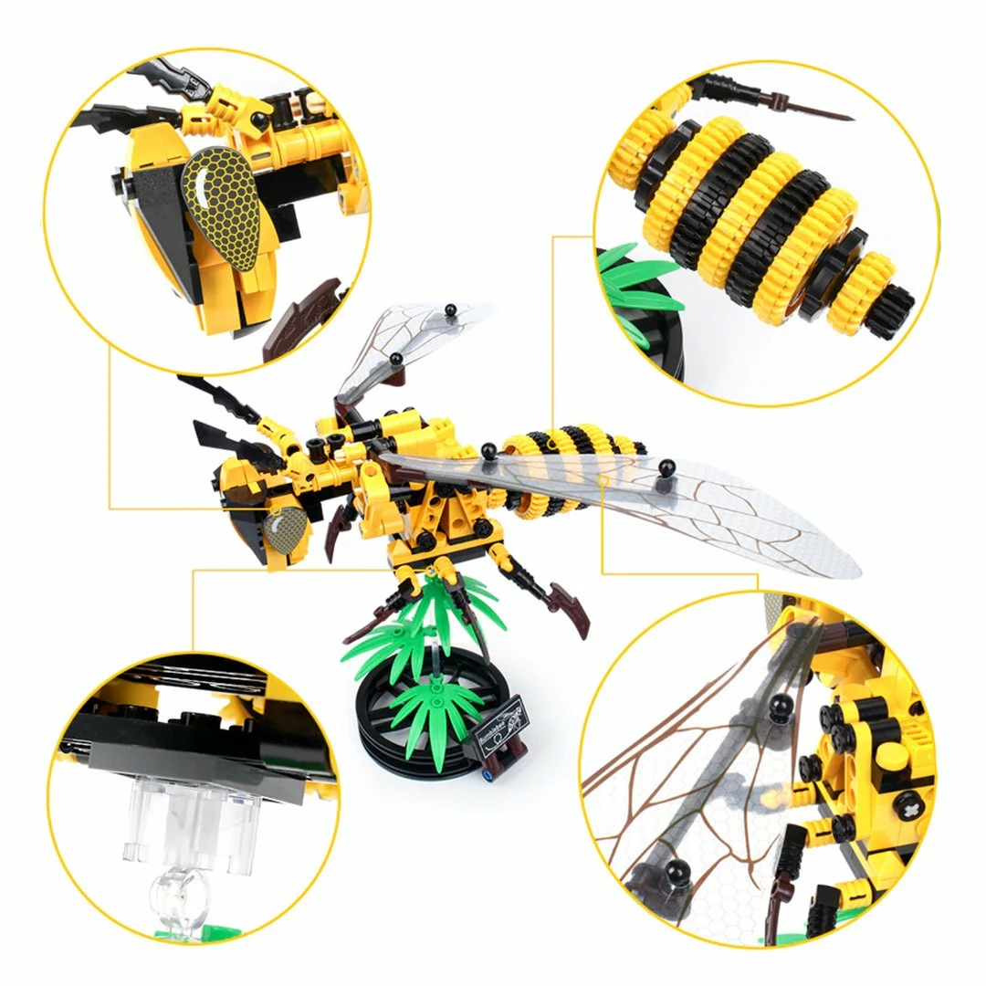 Build It Sweet Honey Bee And Royal Dragonfly * Limited Stock * 12 Build It Sweet Honey Bee And Royal Dragonfly * Limited Stock *