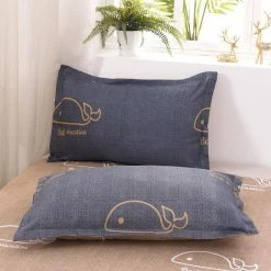 Home Decor Sea Animals Best Vacation With Little Whale Bedding Set