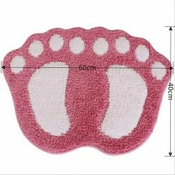 Home Decor Big Foot Shape Mat