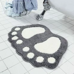 Home Decor Big Foot Shape Mat