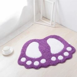 Home Decor Big Foot Shape Mat