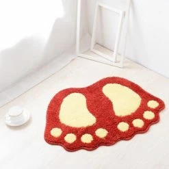 Home Decor Big Foot Shape Mat