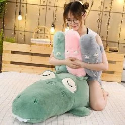 Soft Toy Big Nose Croco Snuggle Buddy Plush & Toys