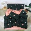Home Decor Black Pink Love Supreme Bedding Set Home & Pets