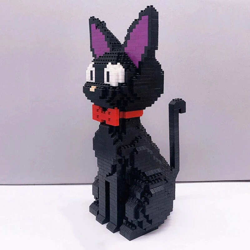 Build It Black Sitting Cat Nano Building Set 8 Build It Black Sitting Cat Nano Building Set