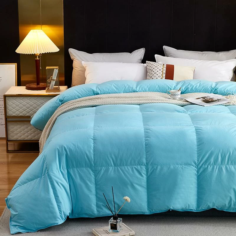 Home Decor Blue Sky Luxury White Goose Down Duvet Comforter 4 Home Decor Blue Sky Luxury White Goose Down Duvet Comforter