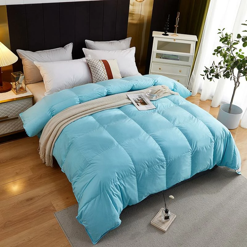 Home Decor Blue Sky Luxury White Goose Down Duvet Comforter 3 Home Decor Blue Sky Luxury White Goose Down Duvet Comforter