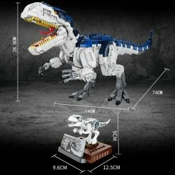 Build It Majestic Blue Tyrannosaurus Rex