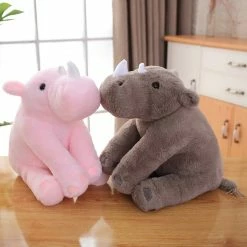 Soft Toy Bobo And Coco The Rhinos Plush & Toys