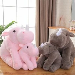 Soft Toy Bobo And Coco The Rhinos Plush & Toys