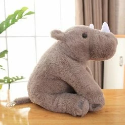 Soft Toy Bobo And Coco The Rhinos Plush & Toys