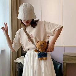 Apparel Brown Bear Bag