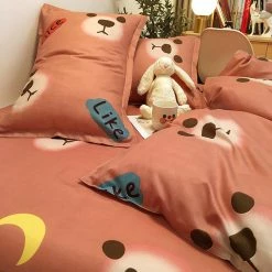 Home Decor Home & Pets Brown Bear Face Bedding Set 20 Home Decor Home & Pets Brown Bear Face Bedding Set