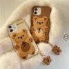Accessories Brunch Bear IPhone Case With Charm 1 Accessories Brunch Bear IPhone Case With Charm