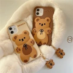 Accessories Brunch Bear IPhone Case With Charm