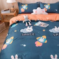 Home Decor Home & Pets Bunny Space Adventures Bedding Set