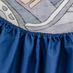 Home Decor Buzz Whizz Car Cartoon Cotton Fitted Sheet