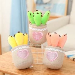 Soft Toy Cactus Succulent Pot Plant Plushie
