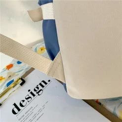 Apparel Canvas Kekemi Bear Friends Backpack With Cow Keychain