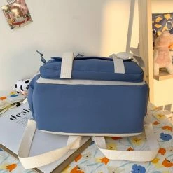 Apparel Canvas Kekemi Bear Friends Backpack With Cow Keychain