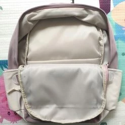 Apparel Canvas Kekemi Bear Friends Backpack With Cow Keychain