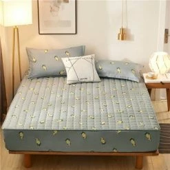 Home Decor Home & Pets Carrot Quilted Fitted Bedsheet
