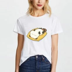 Apparel Cartoon Red Panda Collection 2 Women's Part Cotton Tee