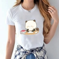 Apparel Cartoon Red Panda Collection 2 Women's Part Cotton Tee