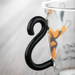 Home Decor Home & Pets Cat Glass Cup With Cute Cat Tail Handle And Silver Spoon 25 Home Decor Home & Pets Cat Glass Cup With Cute Cat Tail Handle And Silver Spoon