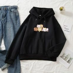 Apparel Cat Party Cotton Hoodie 22 Apparel Cat Party Cotton Hoodie