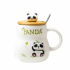Home Decor Ceramic Emotional Panda Mugs