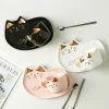 Home Decor Home & Pets Ceramic Kawaii Cat Mugs And Saucer Set