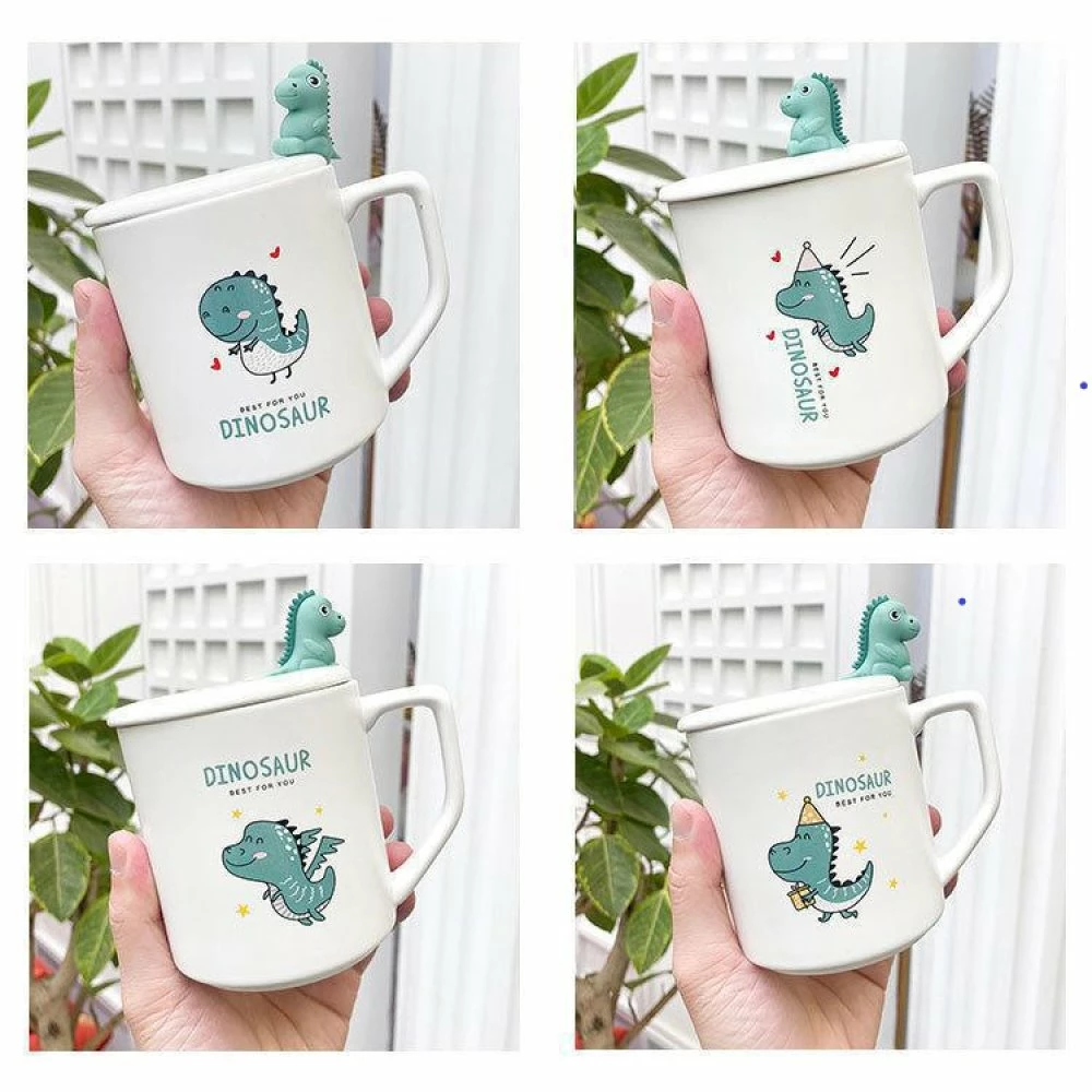 Home Decor Ceramic Little Horn Dinosaur Mug 11 Home Decor Ceramic Little Horn Dinosaur Mug